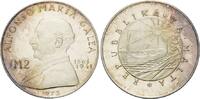 Malta, 2 Pounds Alfonso Maria Galea, -