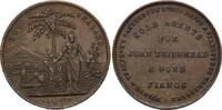 Neuseeland, Penny Token Victoria, 1837-1901, -