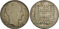 Frankreich, 20 Francs Marianne - Type Turin, -