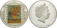 Cook Island, 20 Dollars Meisterwerke der Kunst - Vincent van Gogh, -