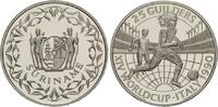 Suriname, 25 Guilders Fußball-Weltmeisterschaft 1990 in Italien, -