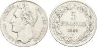 Belgien, 5 Francs Leopold I., 1831-1865, -