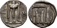 Italien: Bruttium, AR Stater Stadt Kroton, -