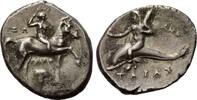 Italien: Kalabrien, AR Didrachme Stadt Taras, -