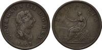Großbritannien, 1/2 Penny 1807, Georg III., 1760-1820, ss 18,00 EUR17,00 EUR prix TTC + 9,90 EUR frais d'envoi