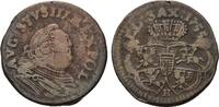 Polen, Groschen = 3 Solidi August III. von Sachsen, 1733-1763, -