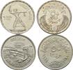 Ägypten, 50 Piaster Abzug der britischen Truppen und Assuan-Staudamm, -