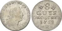 Anhalt-Bernburg, 8 Gute Groschen Viktor Friedrich, 1721-1765, -