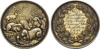 Berlin, Stadt, Silbermedaille Kaninchen, -