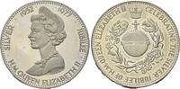 Großbritannien, Medaille Gedenkprägung zum 25. Thronjubiläum von Elisabeth II. 1952-2022, -