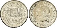 Dominikanische Republik, 1/2 Peso -