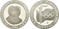 Spanien, 2000 Pesetas Olympische Spiele 1992 - Fackel, -