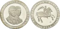 Spanien, 2000 Pesetas Olympische Spiele 1992 - Iberischer Reiter, -