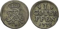 Brandenburg-Preussen, Guter Pfennig Berlin, Friedrich Wilhelm I. der Soldatenkönig, 1713-1740, -
