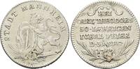 Mannheim/Stadt, Silberjeton Zum 50. Regierungsjubiläum Carl Theodors, 1777-1799, -