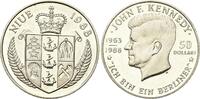 Niue, 50 Dollar 25. Todestag j. F. Kennedy, -