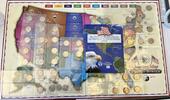 USA, 1400 Cents 25 Cents Staaten-Quarters, -