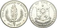 Philippinen, 1 Peso Battle on the Bataan Peninsula -