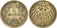 1 Mark 1893 F, Deutsches Reich, Kleinmünzen, ss-vz