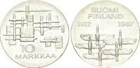 Finnland, 10 Markaa 50 Jahre Unabhängigkeit, -