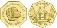 Niederlande, 200 Gulden 200 Jahre Unabhängigikeit USA, -