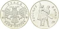 Russland, 3 Rubel Russisches Ballett, -