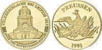 Deutschland, Medaille 1991, V&ouml;lkerschlacht bei Leipzig - Ende des Befrei... 19,00 EUR  + 9,90 EUR frais d'envoi