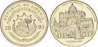 Liberia, 5 Dollar 2003, Europ&auml;ische W&auml;hrungsunion, Kapsel, PP 19,00 EUR  + 9,90 EUR frais d'envoi
