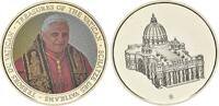 Vatikan, Medaille ohne Jahr, Sch&auml;tze des Vatikans - Benedikt XVI., PP 15,00 EUR  + 9,90 EUR frais d'envoi