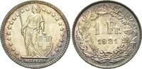 Schweiz, 1 Franken 1921, st 40,00 EUR  + 9,90 EUR frais d'envoi