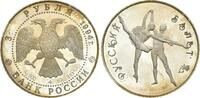 Russland, 3 Rubel 1994, Ballett, PP 89,00 EUR  + 9,90 EUR frais d'envoi