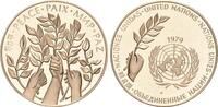 Vereinte Nationen, Medaille 1979, Friedensmedaille, PP 34,00 EUR  + 9,90 EUR frais d'envoi