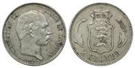 Dänemark, 2 Kronen Christian IX., 1863-1906, -
