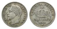 Frankreich, 50 Centimes Napoleon III., 1852-1870, -