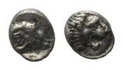 Kleinasien: Karien, AR Tetartemorion, Unbekannte Münzstätte, -