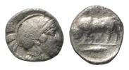 Italien: Lukanien, AR Diobol Stadt Thurium, -