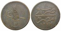 Ägypten, Qirsh =40 Para Abdul Aziz, 1861-1876, -