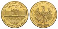 Deutschland, Neusilber-Medaille Hauptstadt Berlin - Reichstag, -