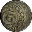 Solidus Livonia Riga Carl X Gustav of Sweden Silver 1655  SCARCE KM# 4 (22 233) Uncertified
