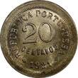20 Centavos Portugal Copper-Nickel 1921  Liberty head UNC KM# 571 (11 366) SPL