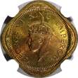 1/2 Anna India-British George VI 1942 (B)  NGC MS64 GEM BU KM# 534b.1 (043)