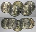 United Kingdom 6 Pence GREAT BRITAIN Elizabeth II 1953  CH.UNC KM# 889 RANDOM PICK (1 Coin) (92) SPL