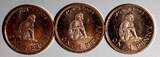1 Penny Gibraltar Elizabeth II 2004  British Occupation BU KM#1046 RANDOM PICK Uncertified