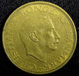 1 Krone Denmark Christian X Aluminum-Bronze 1942 NS  WWI Issue KM# 835 (23 592) Uncertified