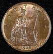 United Kingdom 1928 Farthing 1928 Great Britain George V (1910-1936) Bronze  ch.UNC RED KM#825 (960) SPL