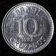 10 Cruzados BRAZIL Stainless steel 1988  UNC/BU KM# 607 (28 089) SPL