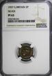 United Kingdom 3 Pence Great Britain George VI Silver PROOF 1937  NGC PF63 Mint-26,000 KM#848(2) FB