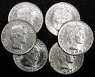 50 Centavos Colombia 1967-1969  30.5 mm UNC KM# 228 RANDOM PICK (1 Coin) SPL
