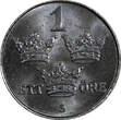 1 Öre Sweden Gustaf V Iron 1948  Unc KM# 810 (21 871) Uncertified