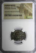 Denarius 253 -268 AD ROMAN.Gallienus AD 253-268 BI Double- / Rev. Abundantia NGC (015)